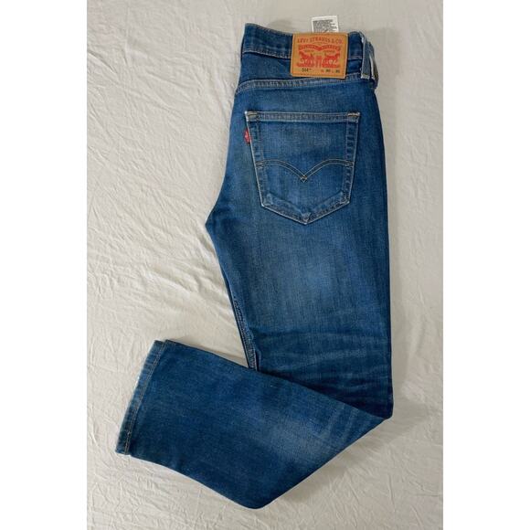 Levi's Other - Levi's 514 Slim Straight Stretch Denim Jeans. Medium Wash, Men's 30X30. GUC!!